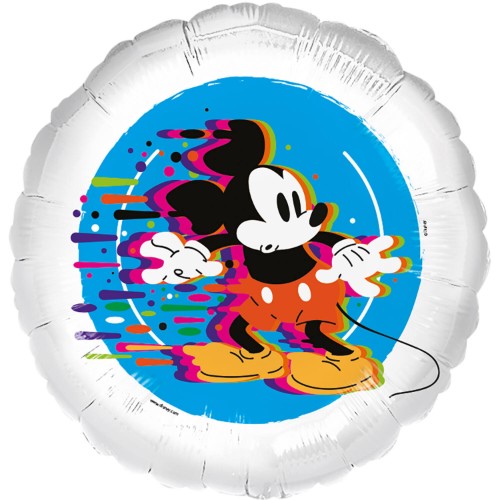 Fóliový balonek Mickey Mouse barevný – 45 cm
