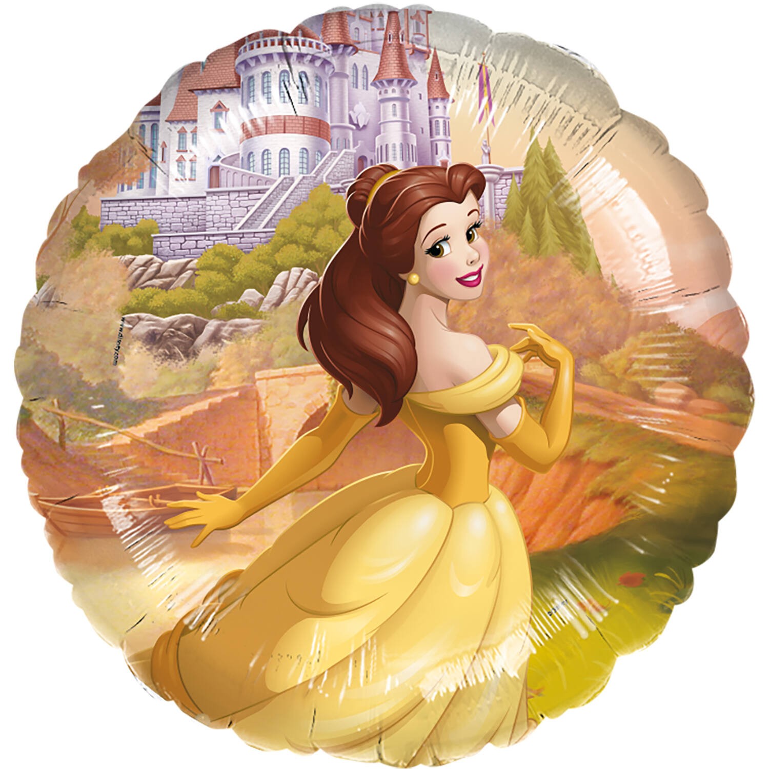 Levně Fóliový balonek princezna Belle – 45 cm