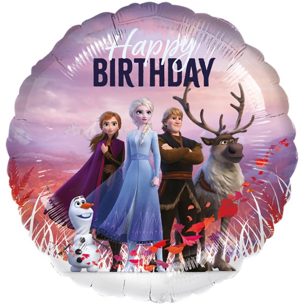 Fóliový balonek Frozen Happy Birthday – 45 cm