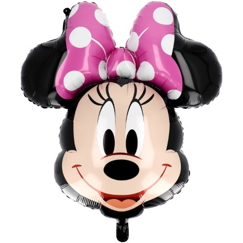 Fóliový balonek hlava Minnie Mouse – 69 cm