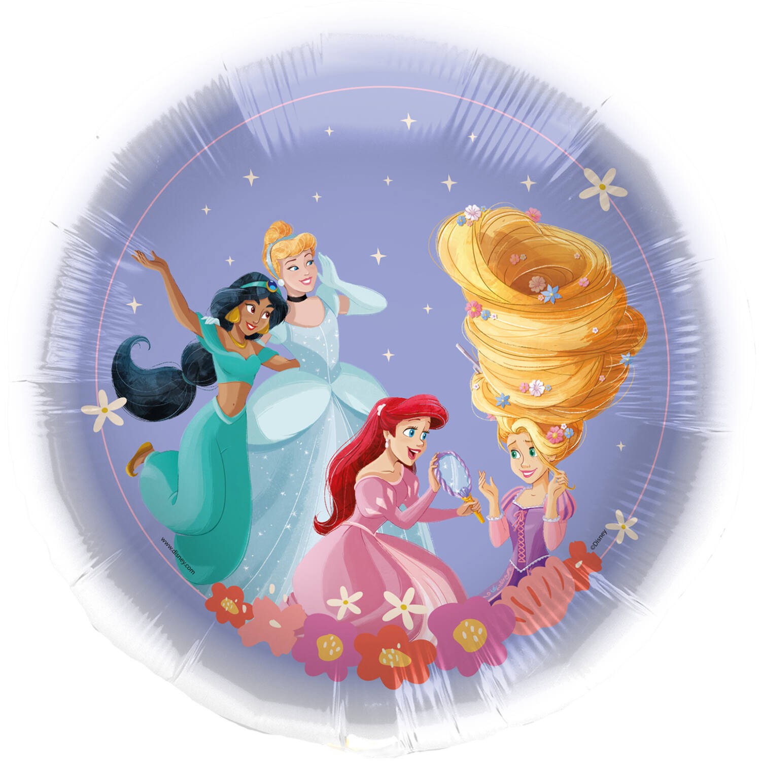 Levně Fóliový balonek Disney princezny – 45 cm