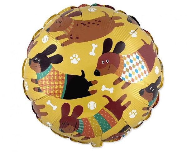 Fóliový balónek Pejsci – 46 cm
