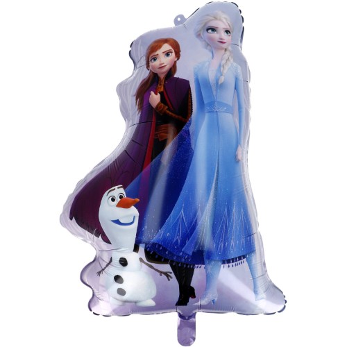 Fóliový balónek Frozen 2 – Anna, Elsa a Olaf 45 × 63 cm