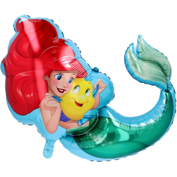 Fóliový balónek Ariel – 67 × 63 cm