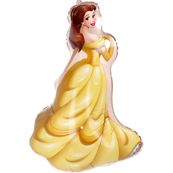 Fóliový balónek princezna Belle – 49 × 69 cm