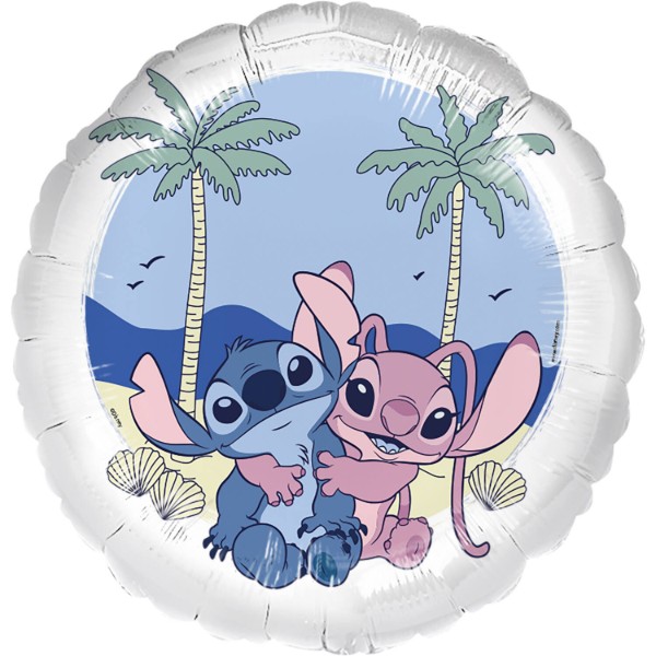 Fóliový balónek Stitch a Angel – 45 cm