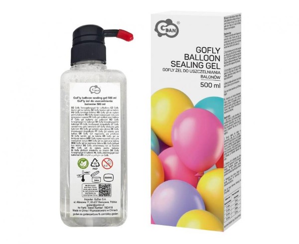 GoFly - Gel pro delší výdrž helia v balonku - 500 ml