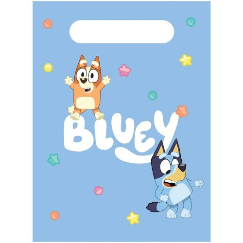 Dárkové tašky Bluey Hooray 8 ks