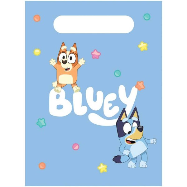 Dárkové tašky Bluey Hooray 8 ks