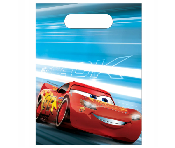 Dárkové tašky Auta - Cars, 6 ks