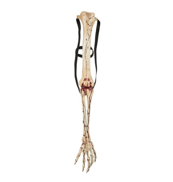 Krvavá kostěná paže – Halloween doplněk