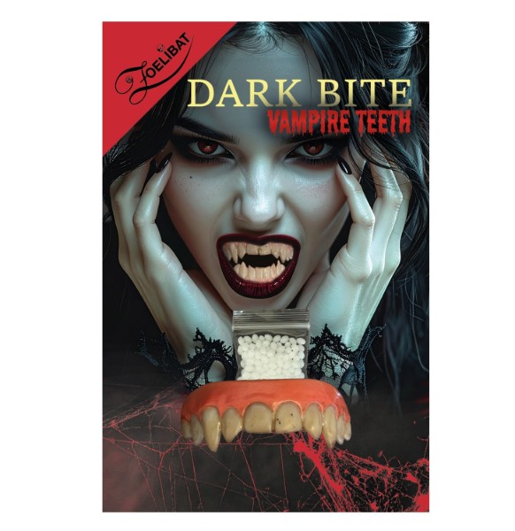 Upíří zuby Dark Bite – horní čelist