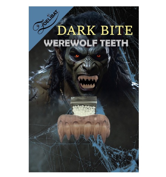 Vlkodlačí zuby Dark Bite – horní čelist