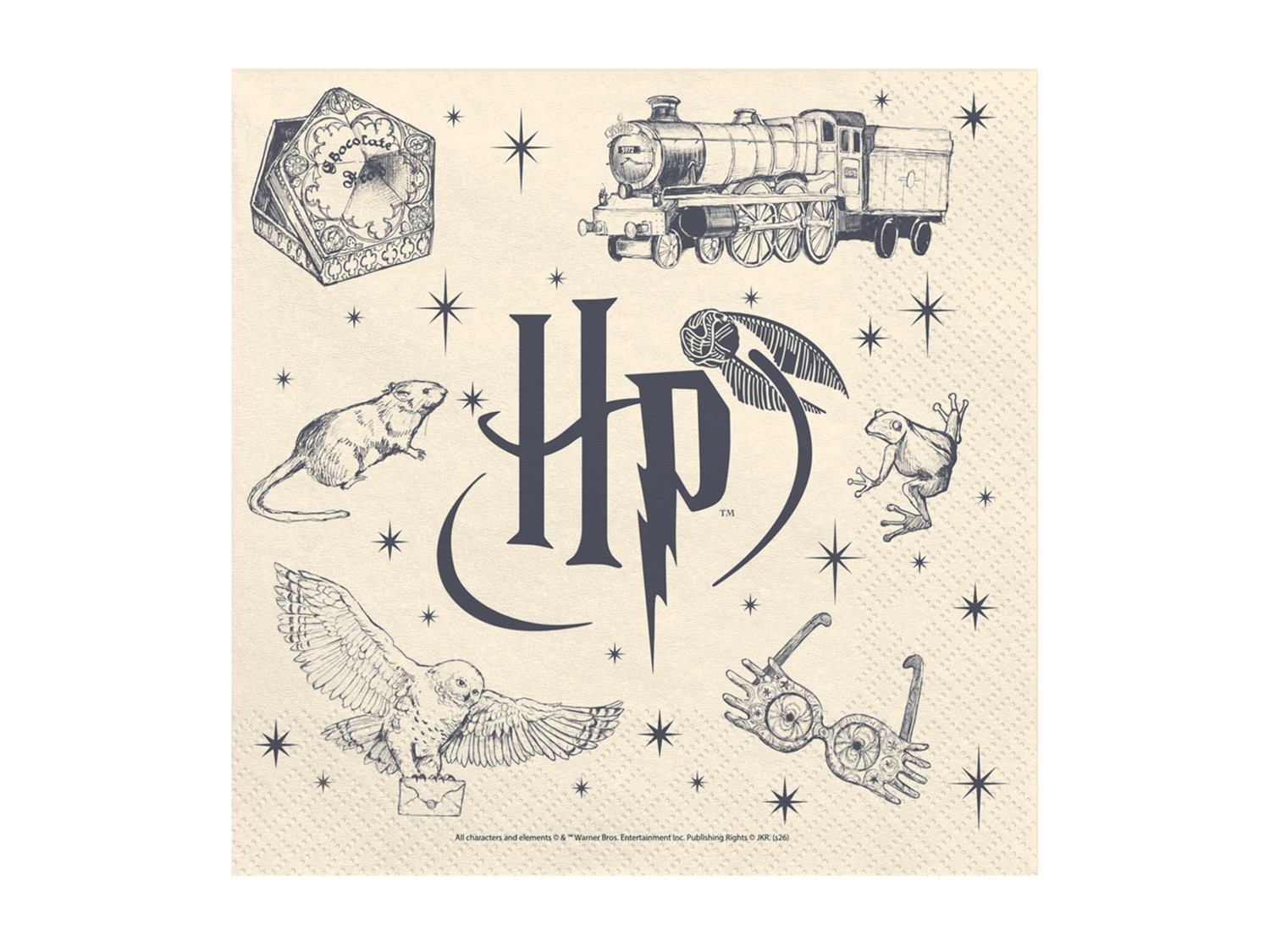 Levně Papírové ubrousky Harry Potter – 33 × 33 cm, 20 ks