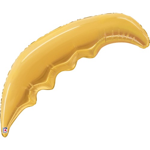 Foliový balonek palmový list zlatý – 84 cm