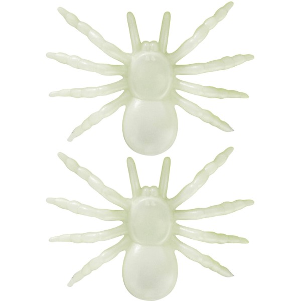 Svítící pavouci ve tmě 10 × 7 cm – 2 ks