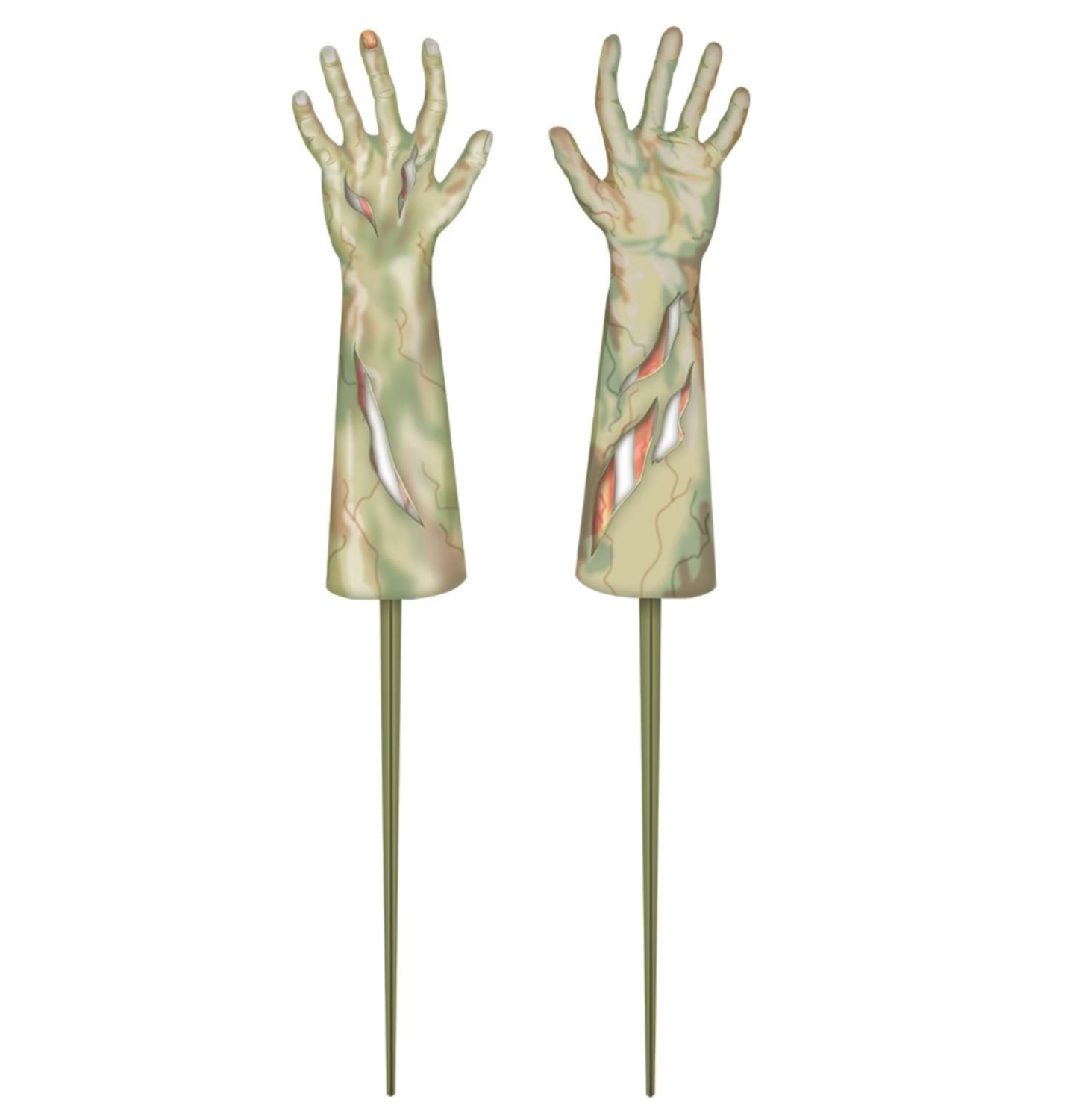 Levně Zombie ruce do zahrady – 65 cm, 2 ks