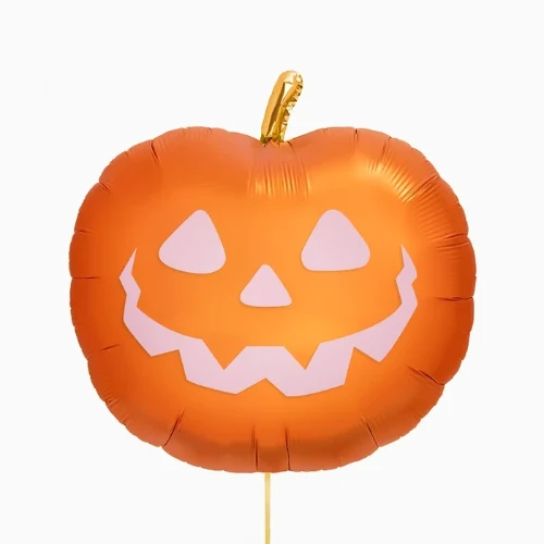 Fóliový balónek Halloween Dýně oranžová – 60 cm