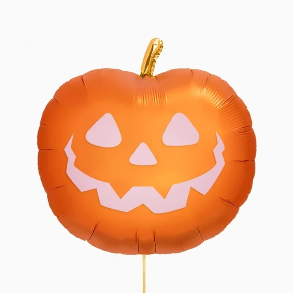 Fóliový balónek Halloween Dýně oranžová – 60 cm