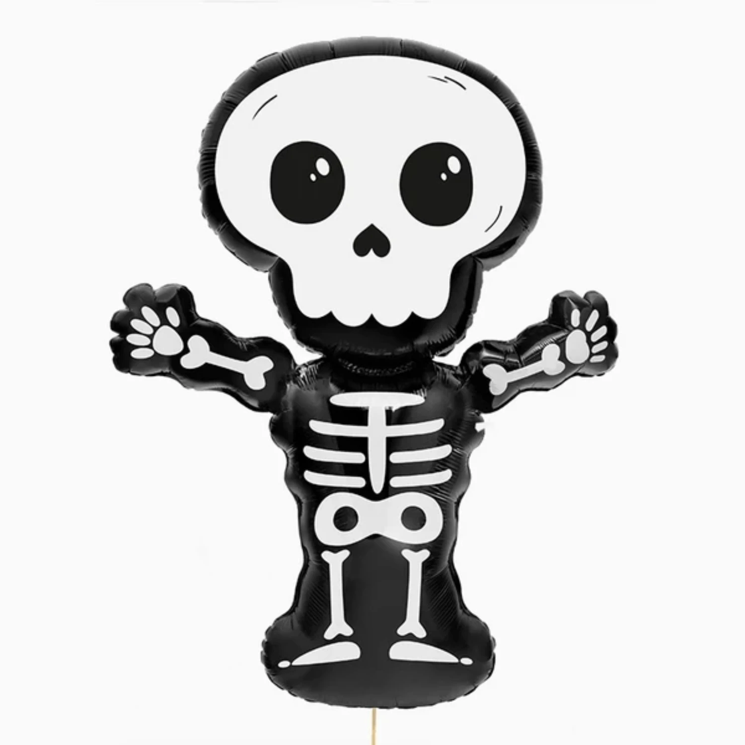 Levně Foliový balonek Halloween Kostlivec Trick or Treat – 120 cm