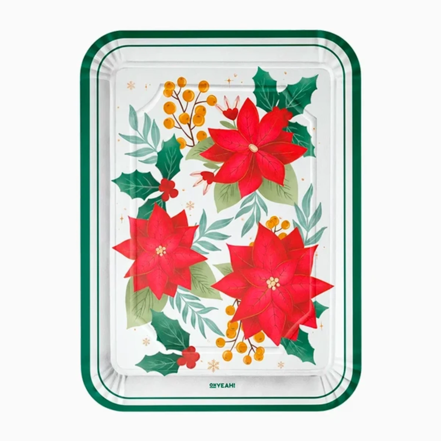 Levně Vánoční servírovací tác Vánoční hvězda 25 × 34 cm