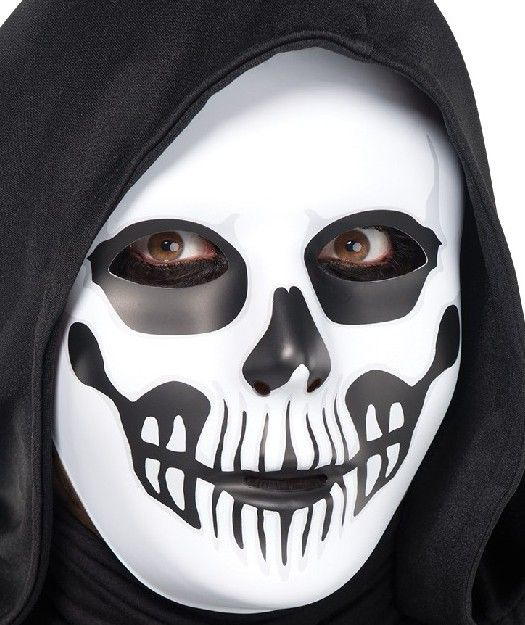 Horror skull mask - white | BalonkyPraha.cz