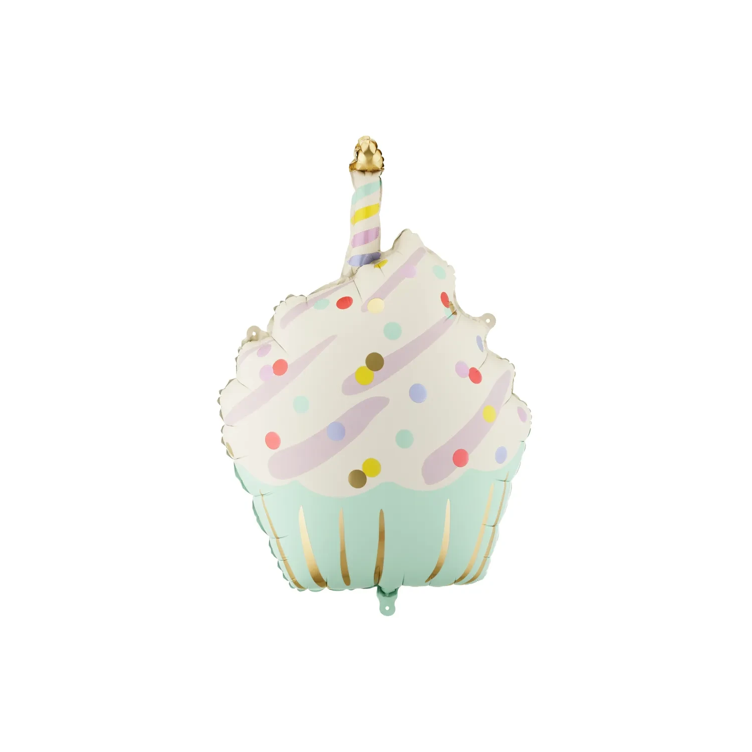 Levně Fóliový balónek Cupcake se svíčkou – 48 × 68 cm
