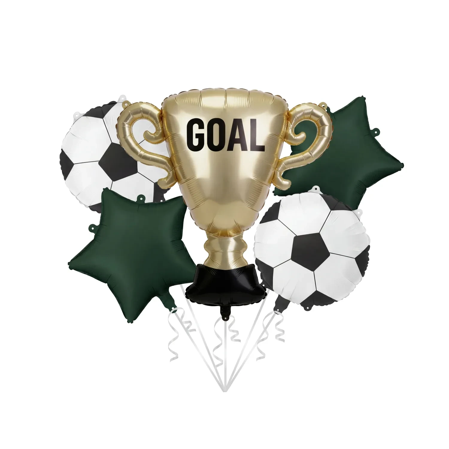 Levně Sada fóliových balónků Fotbal Goal – 5 ks